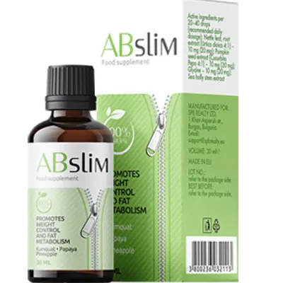 ABslim súlycsökkentő kapszulák természetes összetevőkkel.